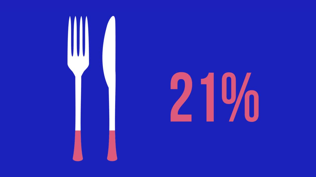 forma de los cubiertos y aumento del porcentaje de relleno con color 4k