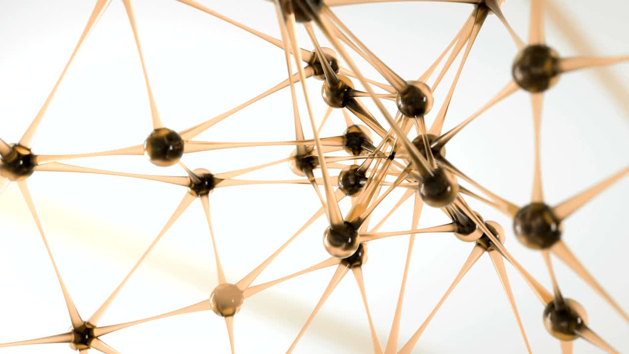 4k의 추상적인 유리 분자