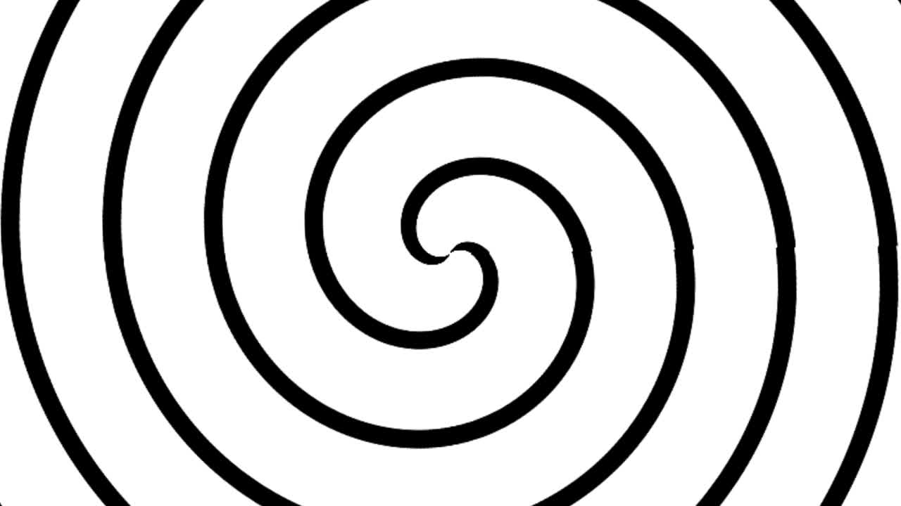 색과 검은색 선으로 2d 모션 비디오 전환