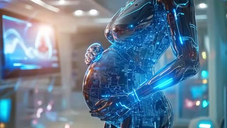 futuristic ai pregnancy