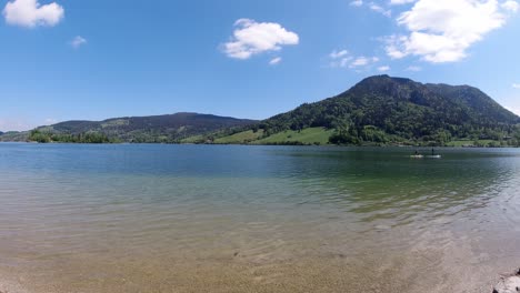 schliersee lake in bavaria munich this beautiful lake was recored using dji osmo action in 4k summer 2020