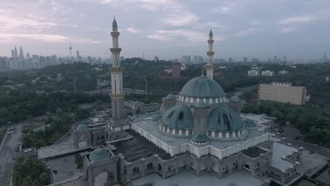 la mezquita de la región de persekutuan.