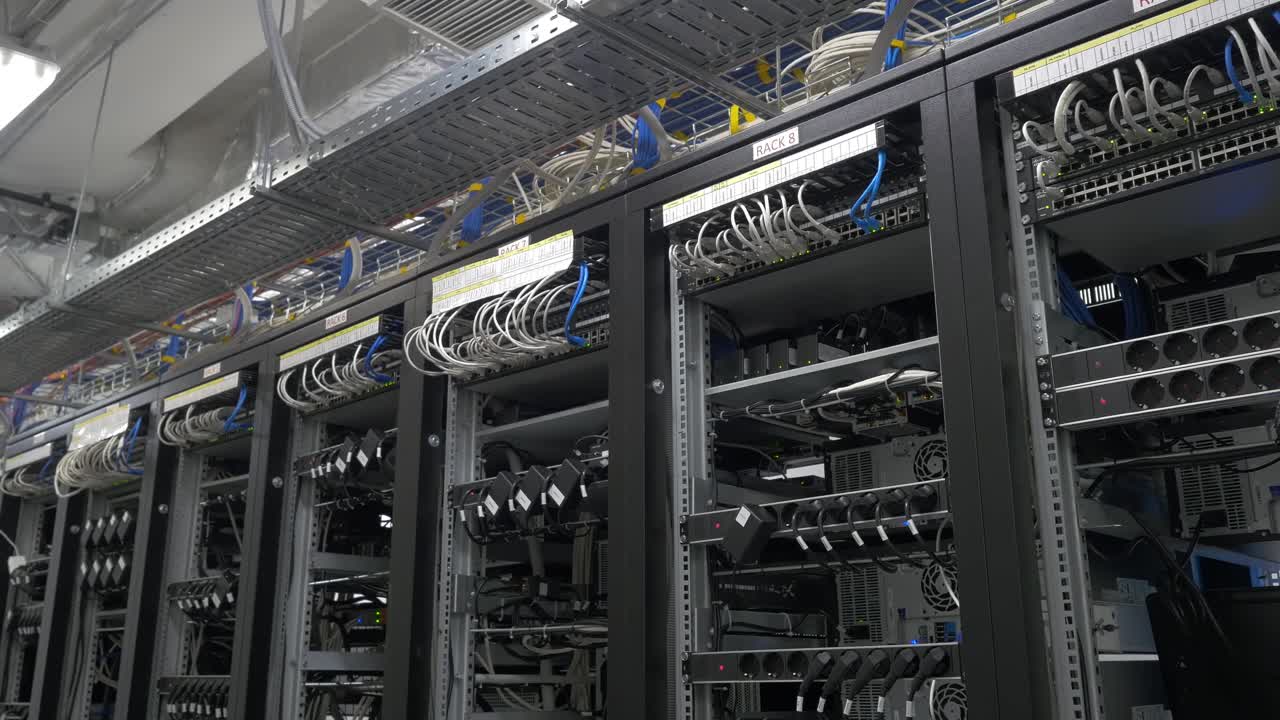 infraestructura de la sala de servidores