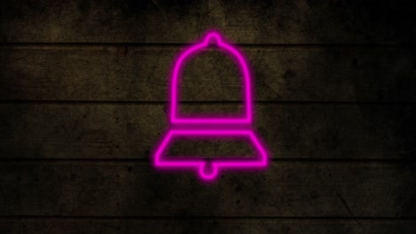 signo de corazón de neón en la pared de ladrillo 4k