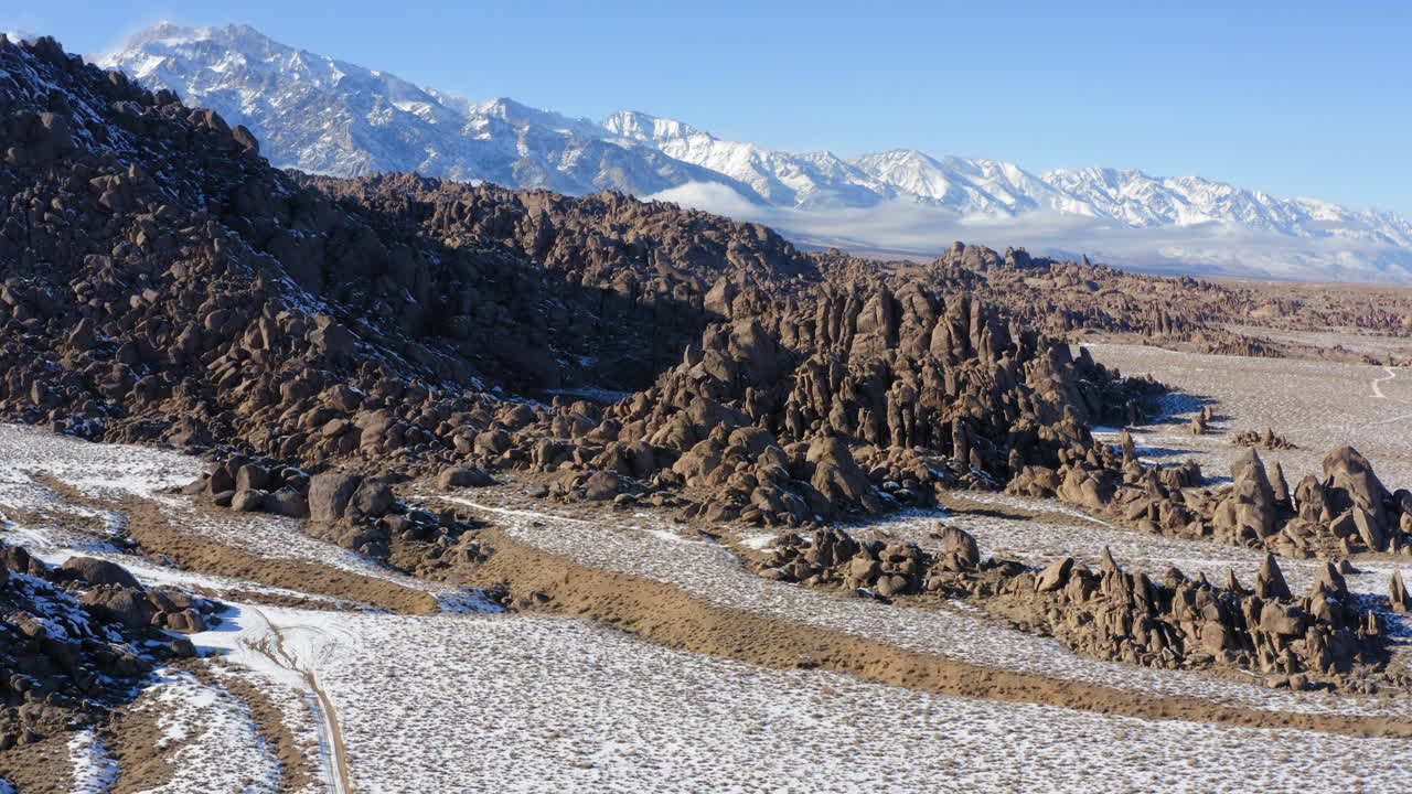 estribaciones de la cordillera de sierra nevada en lone pine, california, estados unidos