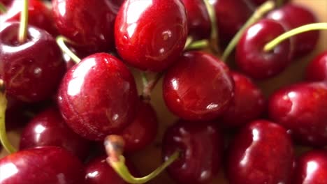 closeup shot of cherry fruit