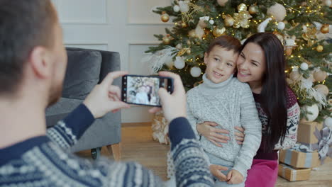 family christmas photo session