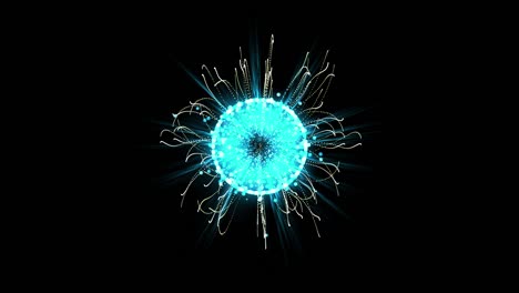 plasma ball effect.