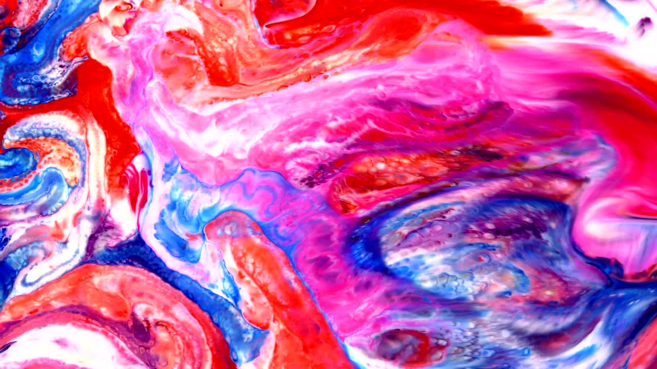 abstracto comida colorida tinta de pintura explota el caos se extiende en el agua