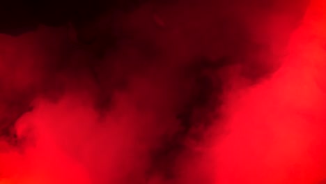 red and black smoke effect