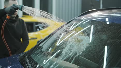 professional car detailing – washing, ceramic coating, and interior cleaning