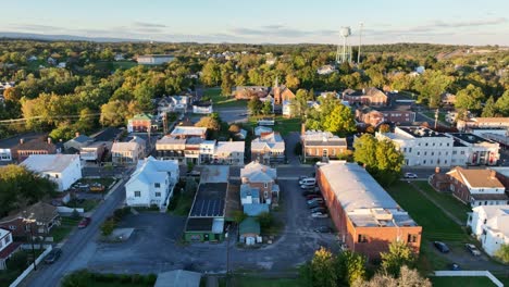 aerial-strasburg-virginia-aerial-push-in-toward-water-tower