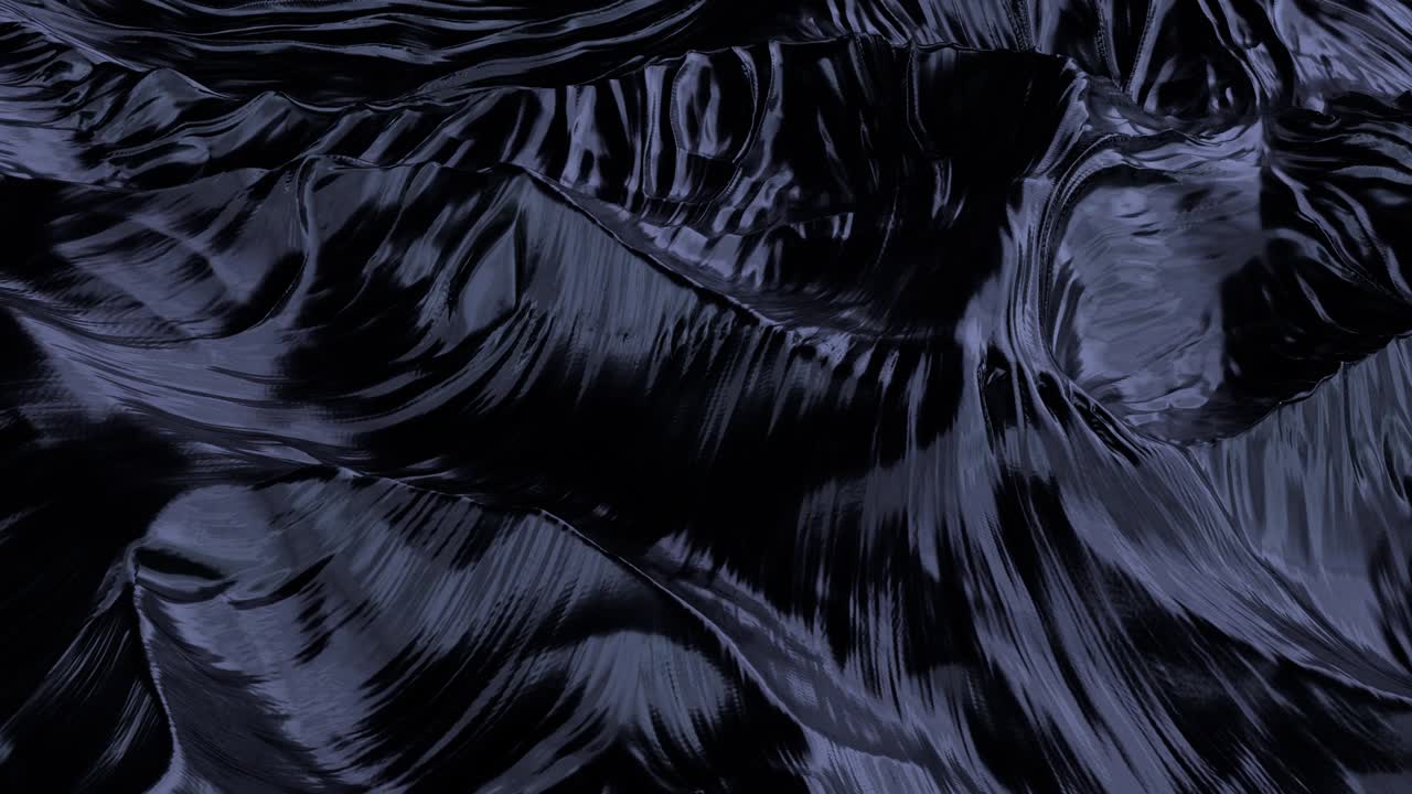 черный абстрактный фон. подробная перемещенная поверхность. абстрактная поверхность планеты. текстура шума. 3d рендеринг анимационной петли. 4k uhd