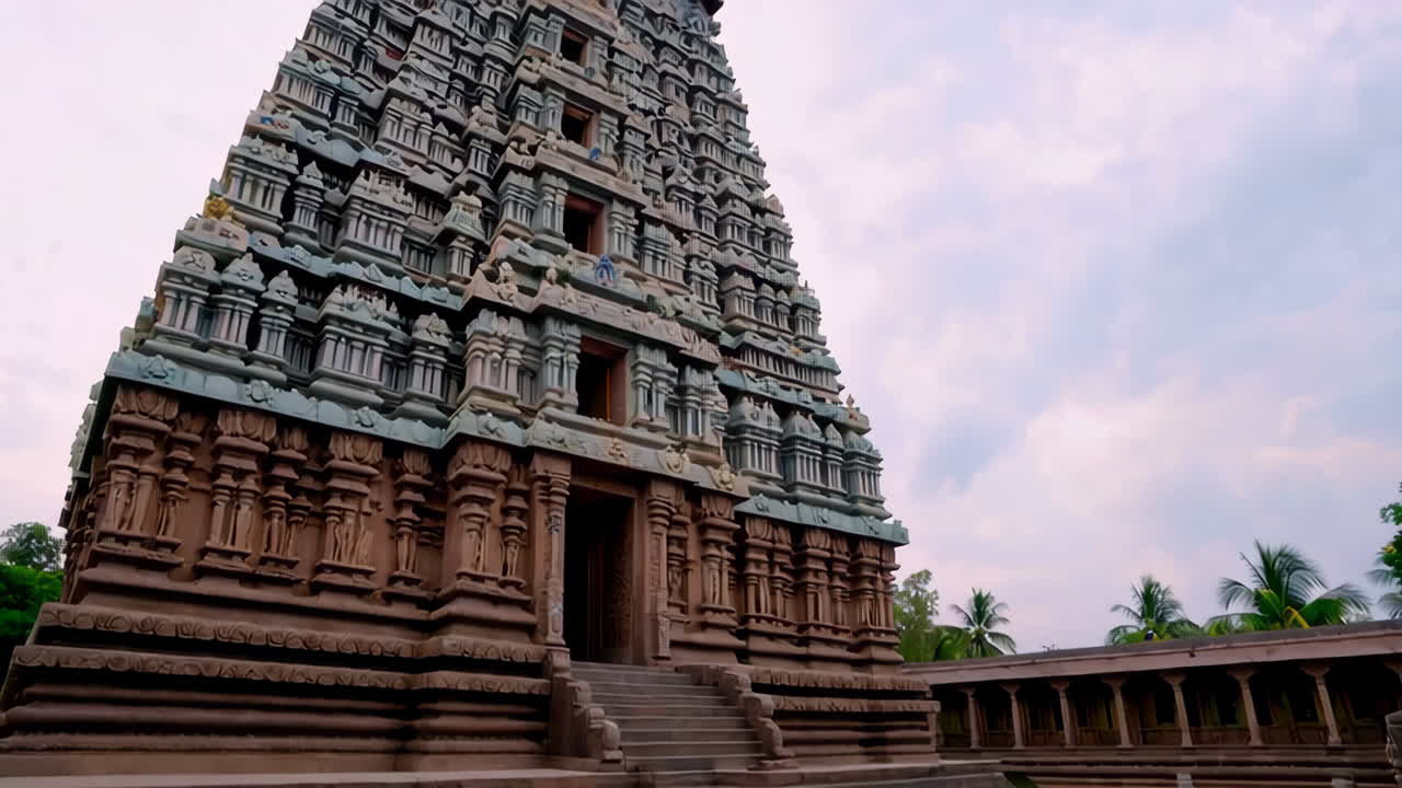 Antico tempio indù nell'India del Sud