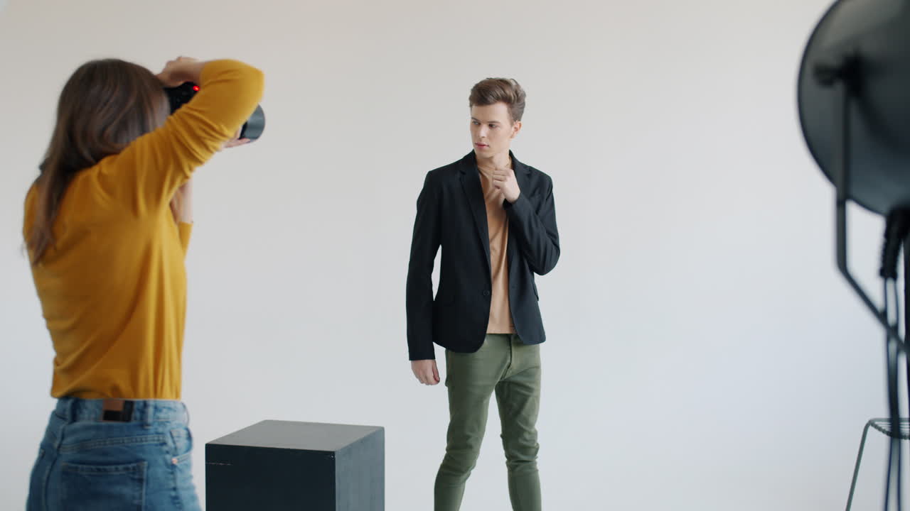 패션 사진 촬영