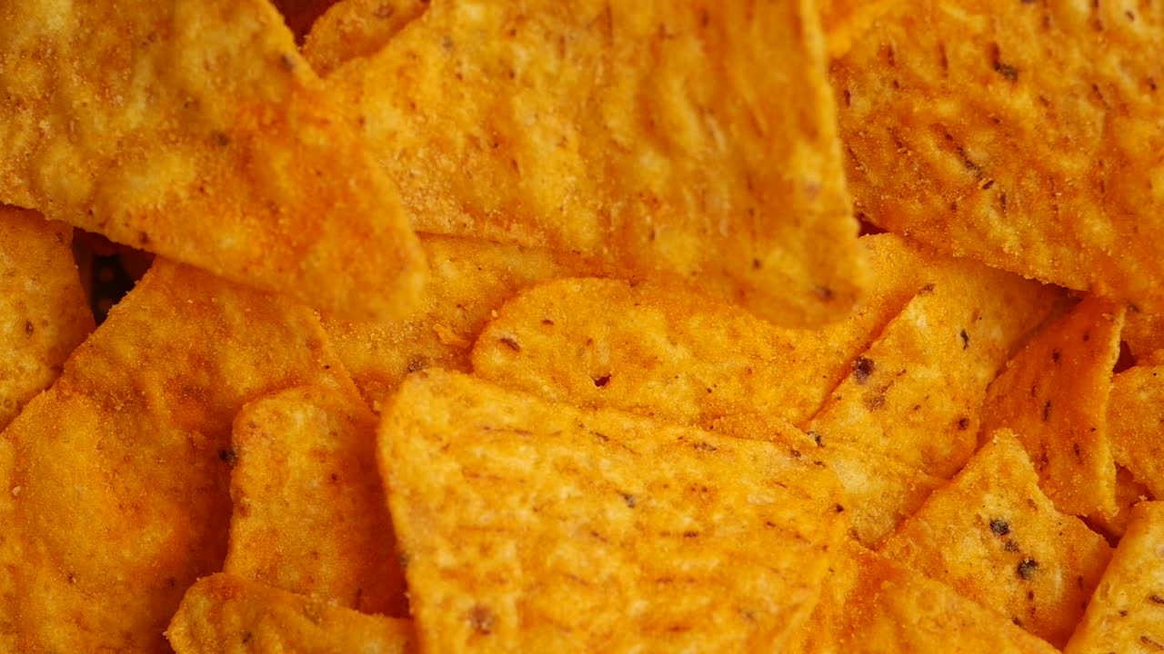 Primo piano di nachos