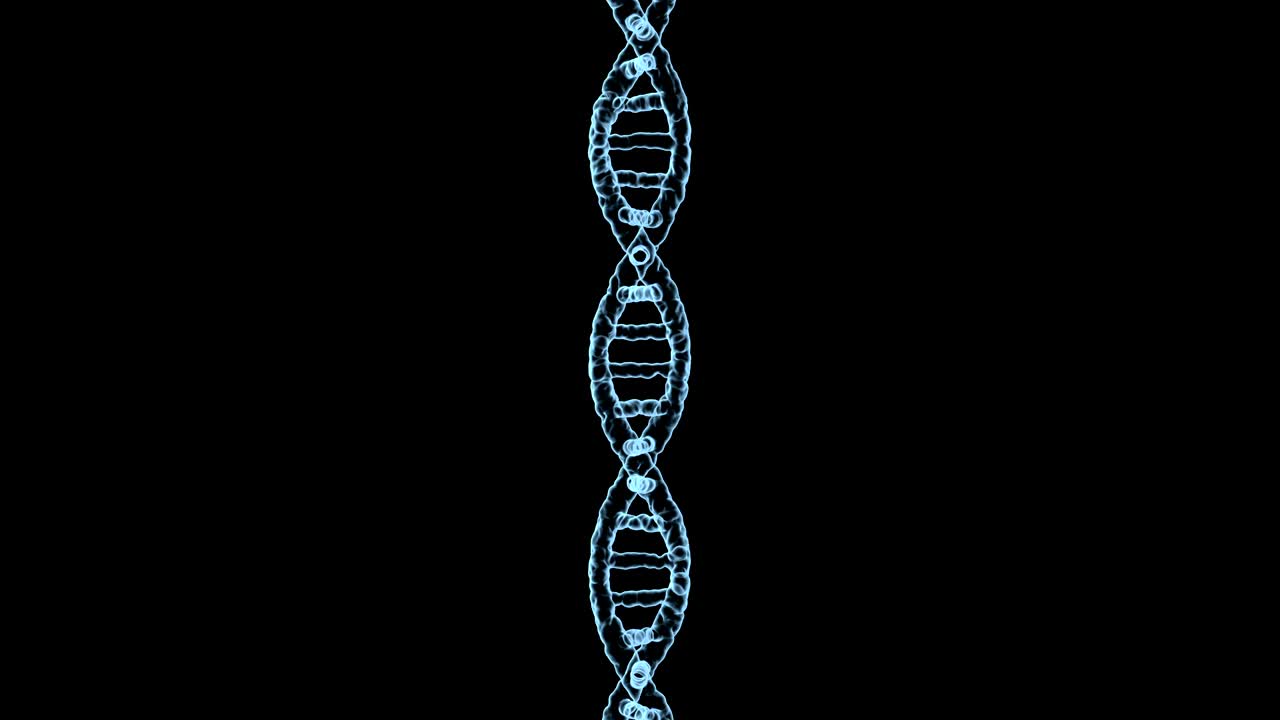 DNA, Medical Science 3D Model, Seamless Loop