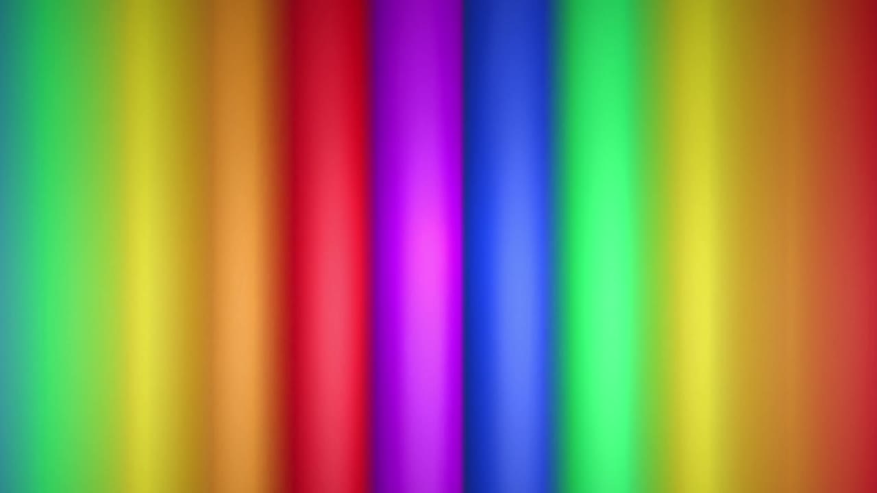 animación del patrón del arco iris que se mueve en un bucle sin costuras