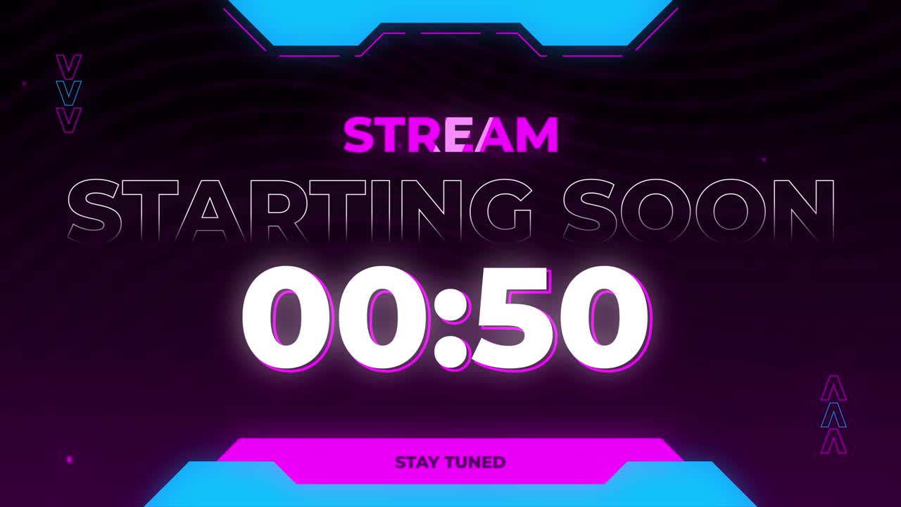 Stream Starting Soon Countdown