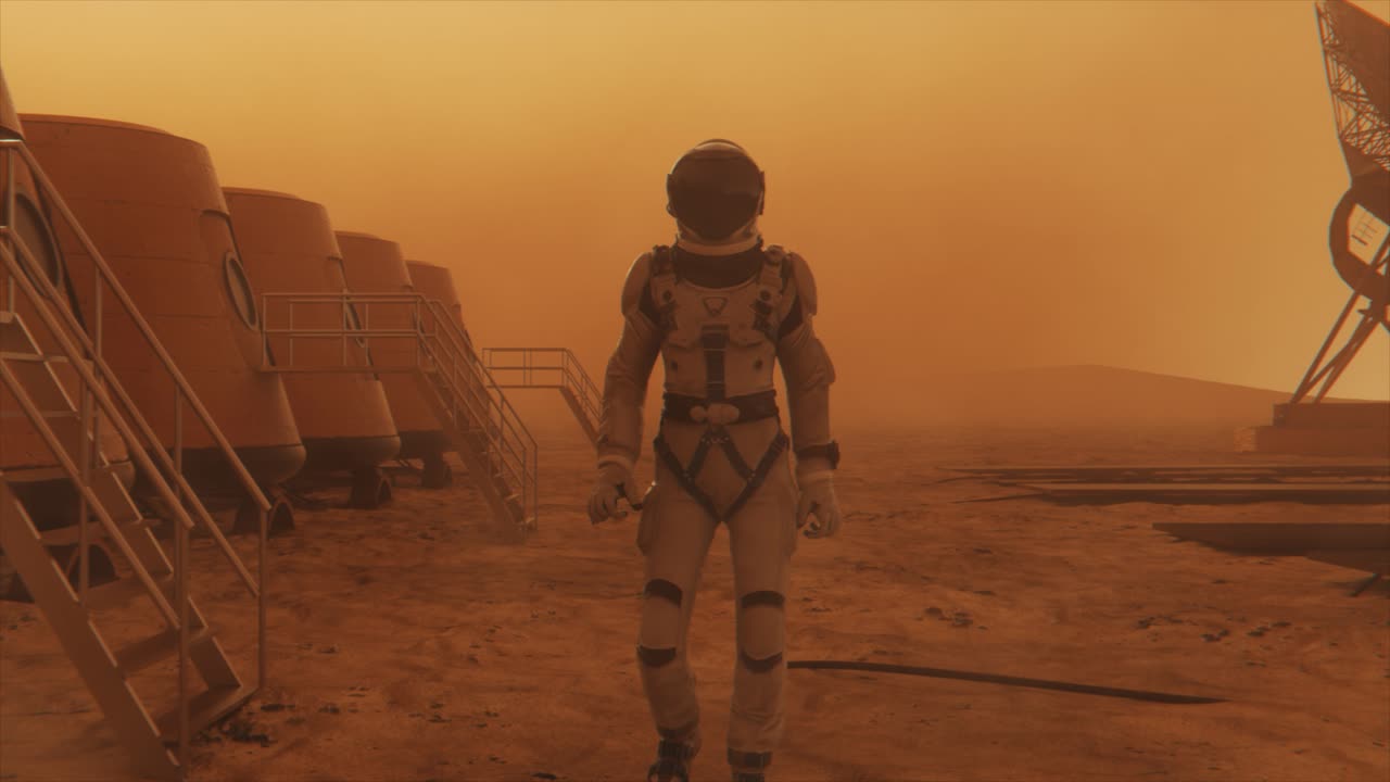 Astronauta su Marte