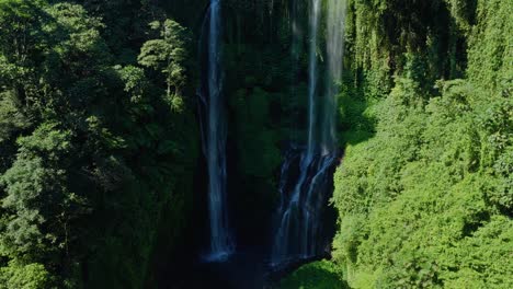 tourist hidden gems, tropical landmarks, secluded bali, aerial view