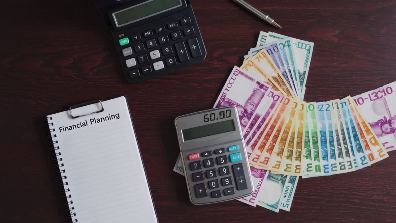 Financial Planning, Calculator, and Money