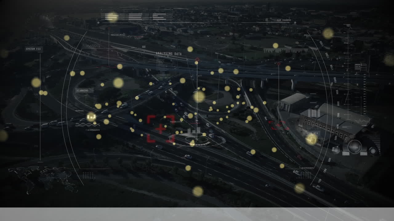 Scope scanning over multiple bitcoin symbols against cityscape