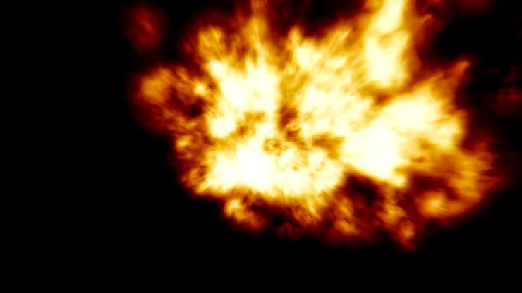 explosion fire effect 4k