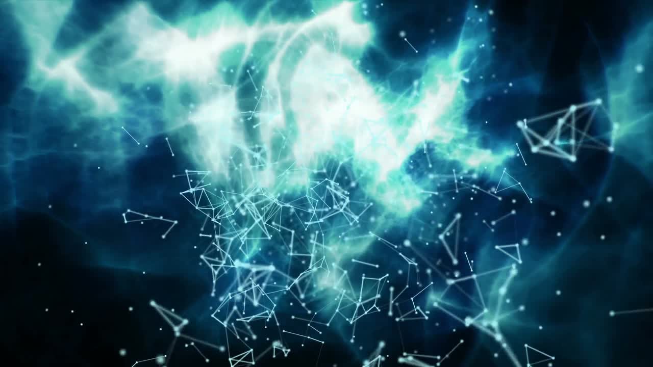 poligonal con puntos y líneas de conexión