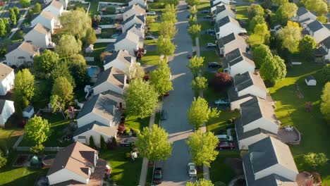 Aerial-American-housing-development-neighborhood