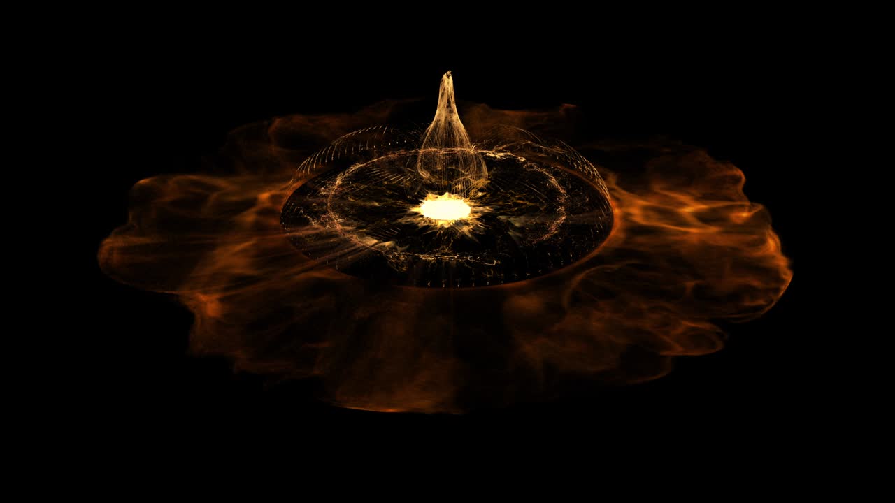 puerta o portal de ciencia ficción brillante