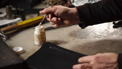 leather repair process
