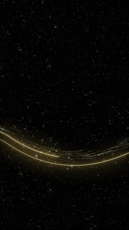 Golden lines led wave award empty abstract luxury background with golden lines network shine glitter