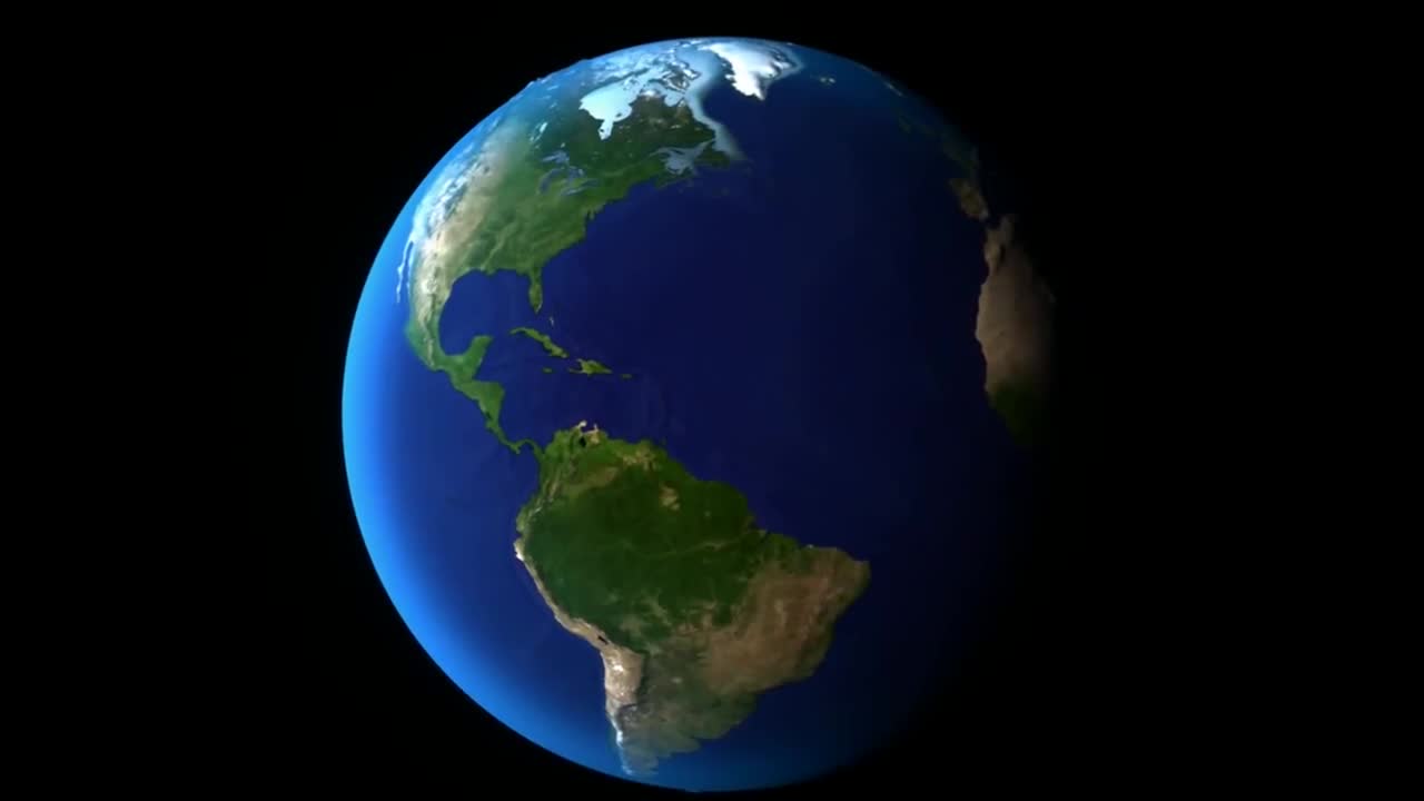 애니메이션 지도는 2007년부터 2009년까지의 평균 해빙 농도를 보여줍니다.