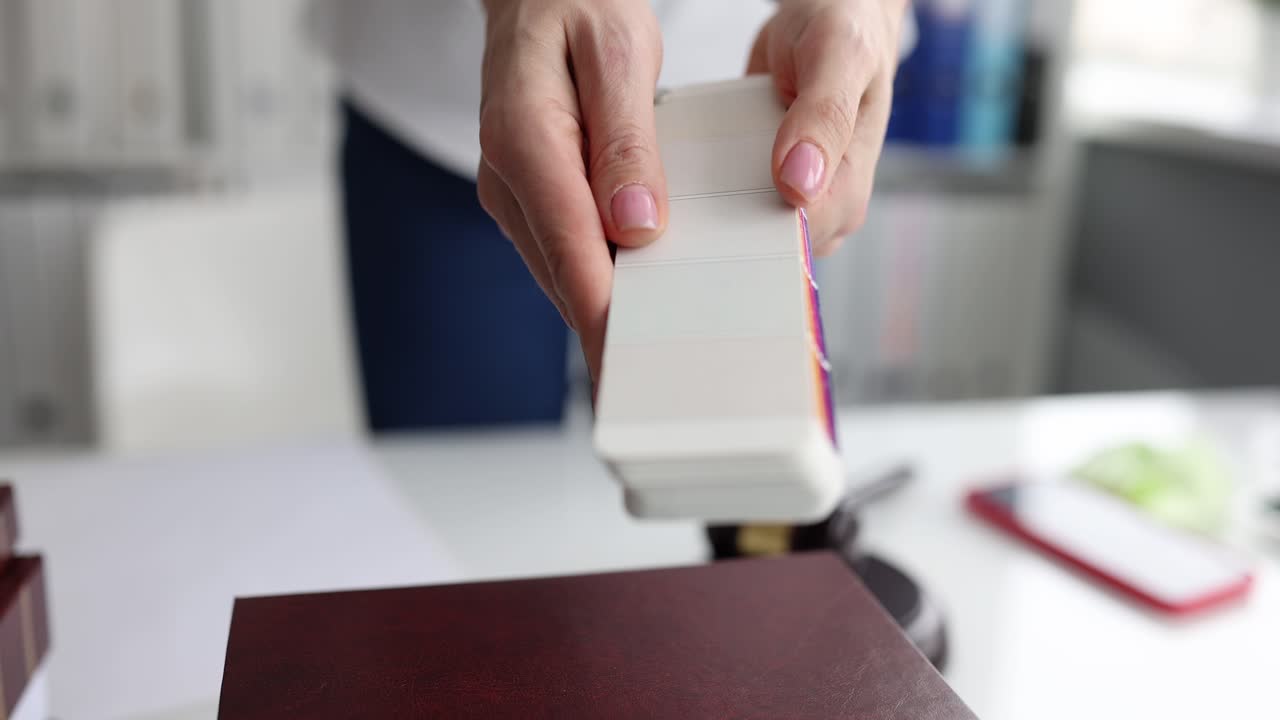 Choosing Colors with Paint Swatches