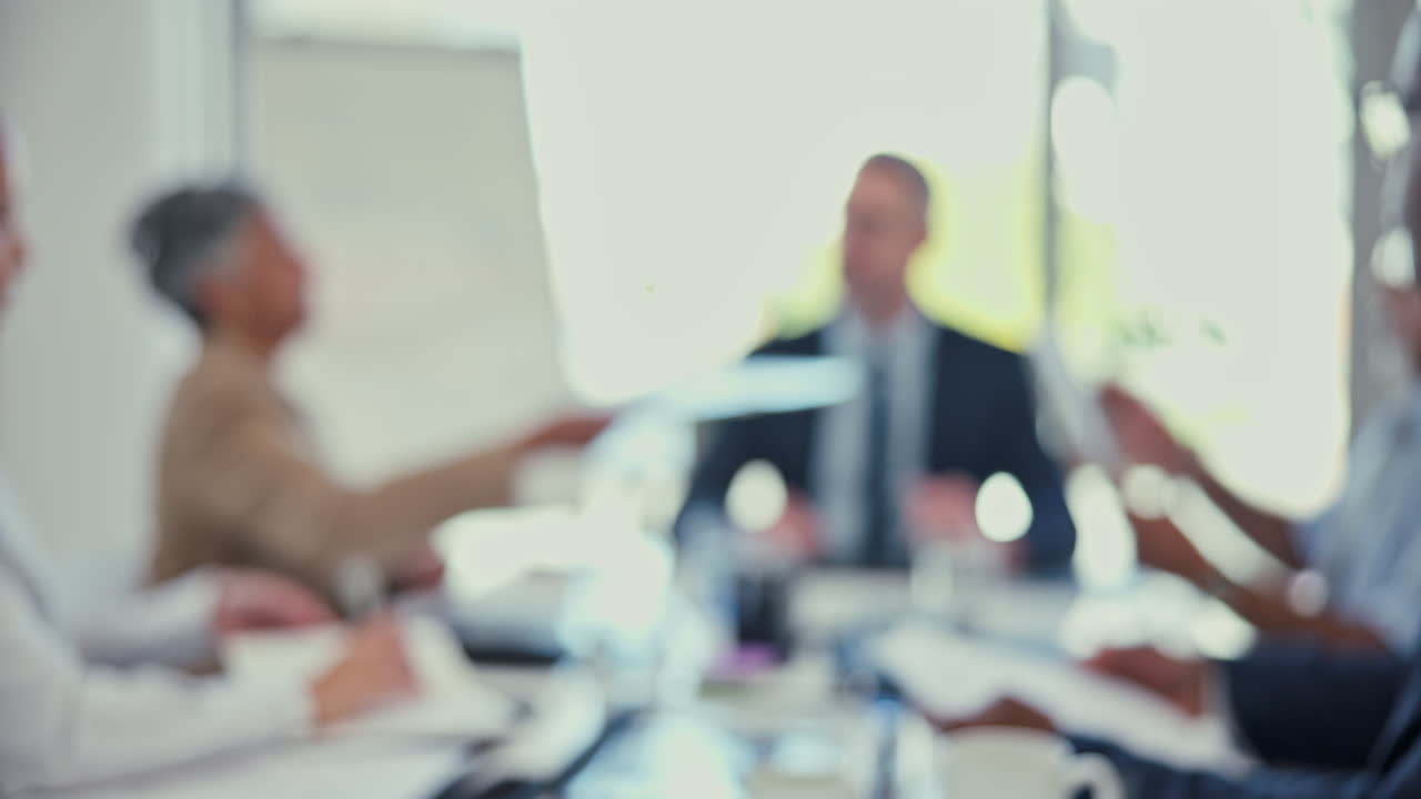 reunión, discusión y planificación de personas de negocios