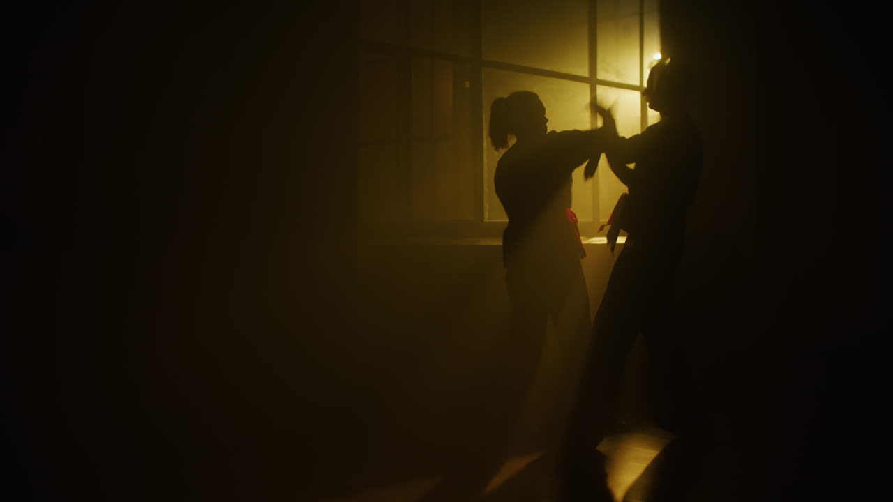 Martial Arts Training Session