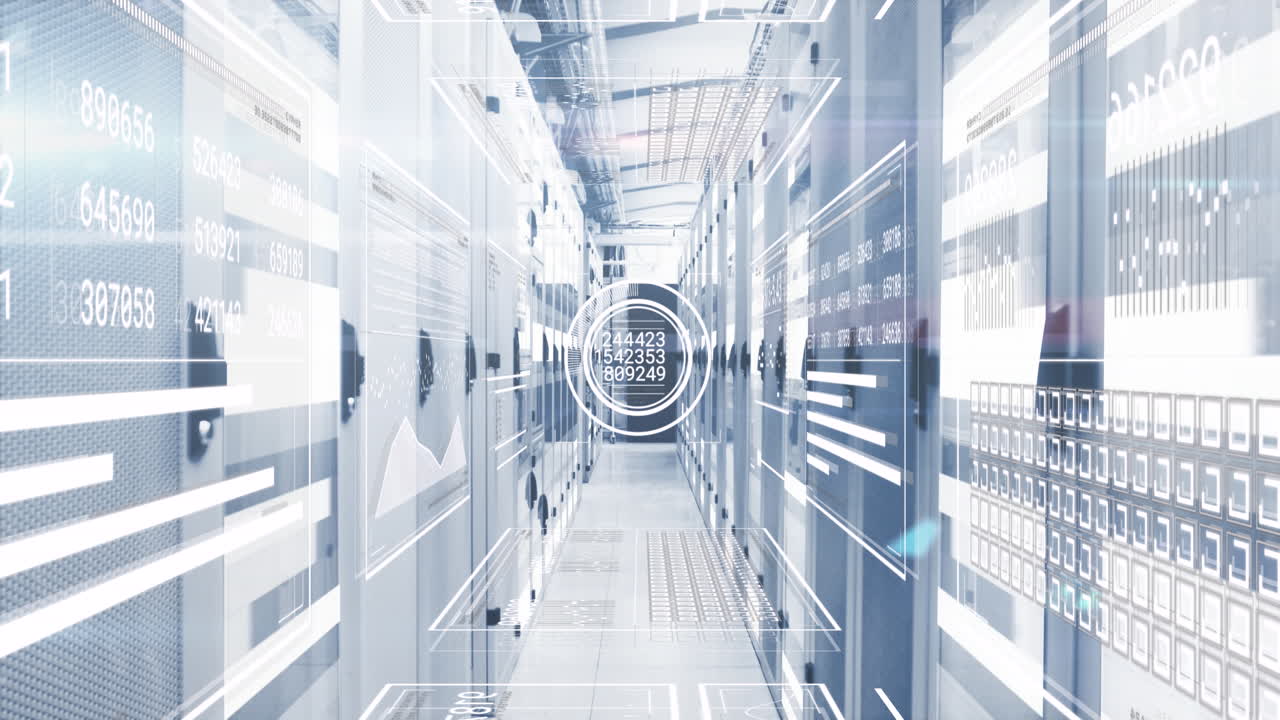 그래프의 애니메이션, 변화하는 숫자, 로딩 원과 바를 서버 객실에서