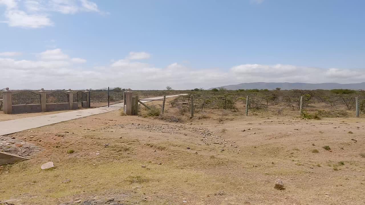 paisaje natural visto desde un viaje por carretera en narok, kenia