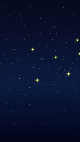 An-animation-of-Wonderful-starfall-background