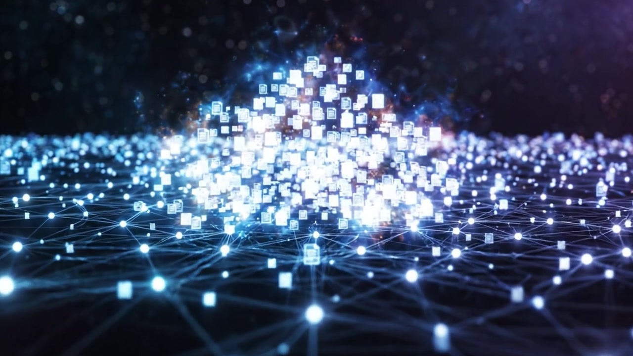 A Dynamic Visualization of Data Networks: Exploring the Transformation from Isolated Files to a Vastly Interconnected Web of Information
