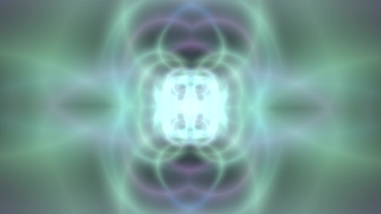 effetto di teletrasporto. sfondo generato dal computer con curve e linee in colori al neon