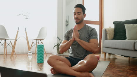 Hombre,-Meditación-Y-Yoga-Con-Atención-Plena
