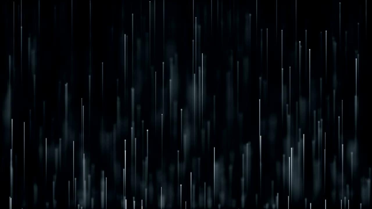 fondo de fibra óptica. partículas de luz abstractas - video de stock - bucle sin costuras