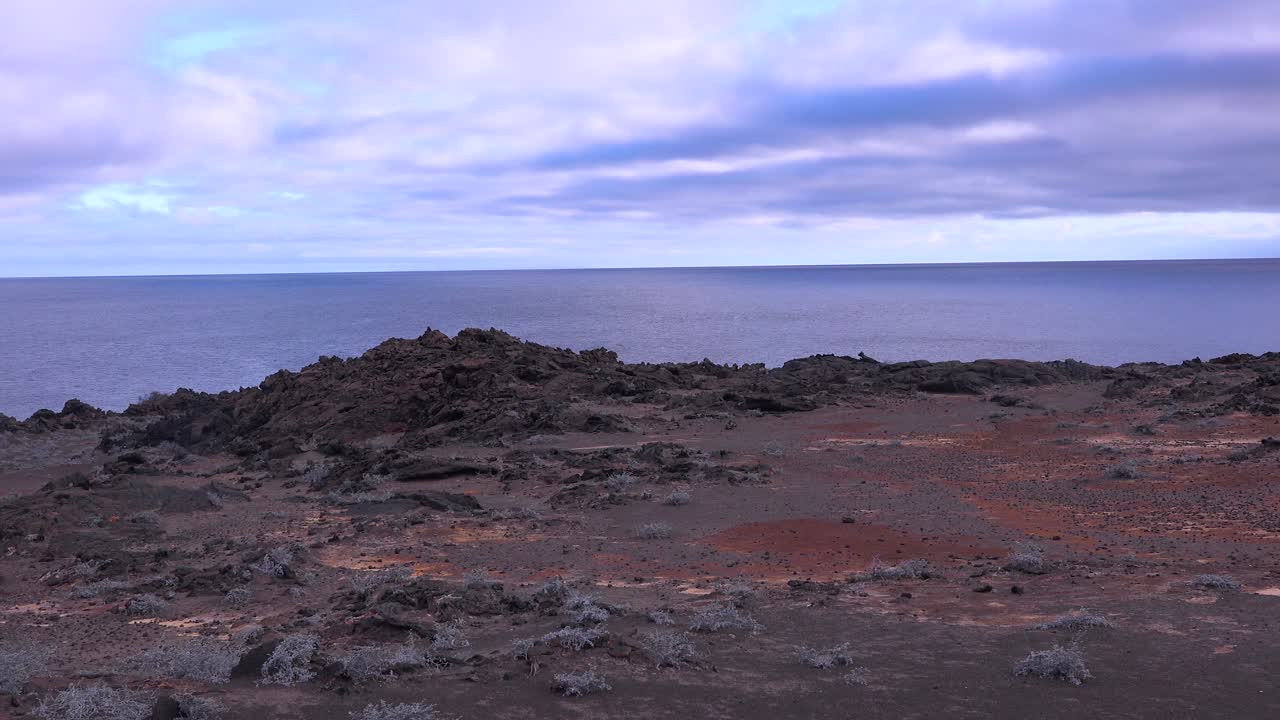 бесплодные вулканические ландшафты галапагосских островов эквадор