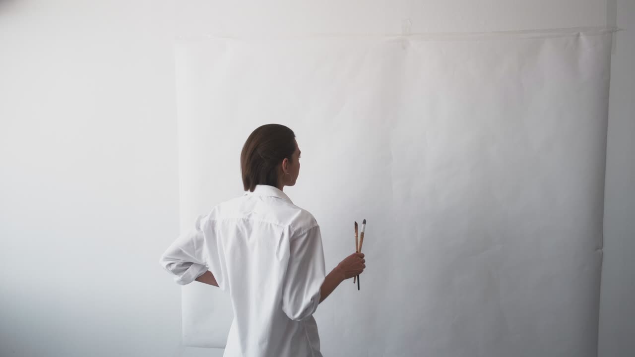 inspiración perdida artista femenina duro creativo