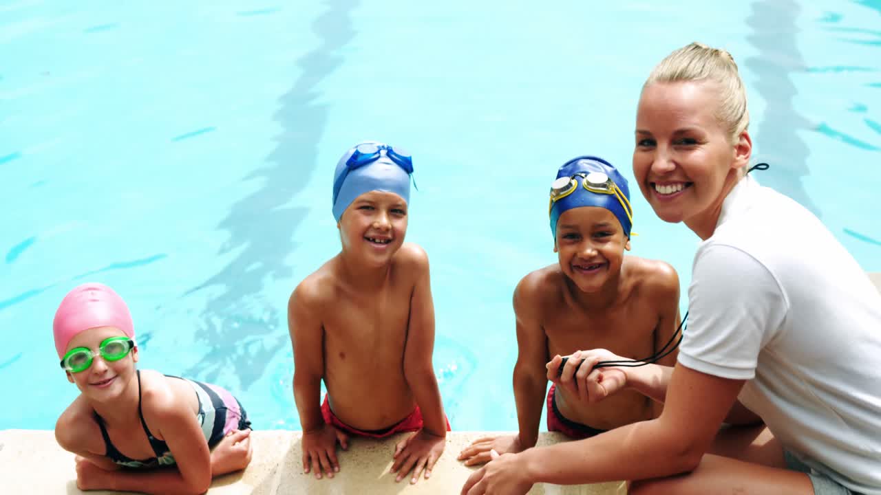 여성 트레이너 와 그 의 학생 들 의 초상화