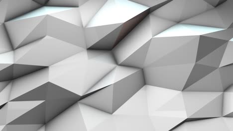 polí bajo triángulo moderno 3d render abstracto animación de fondo