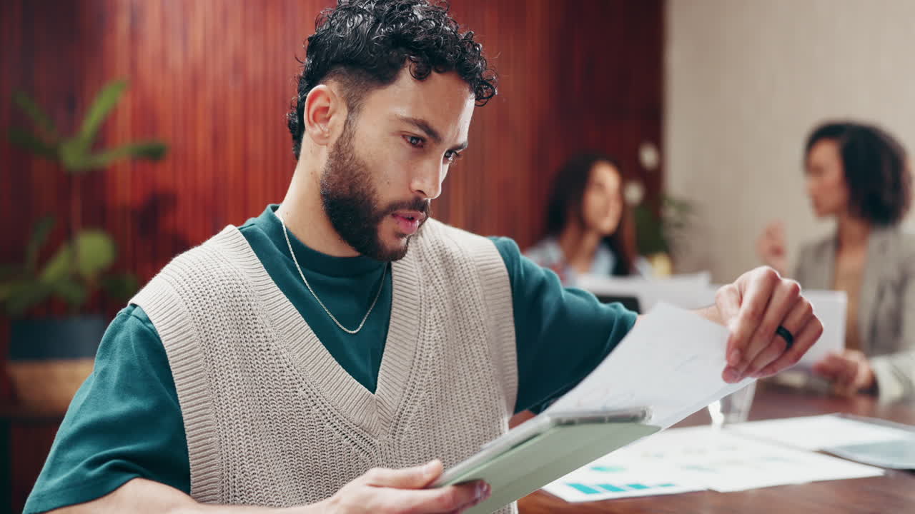 Dibujo reunión de negocios