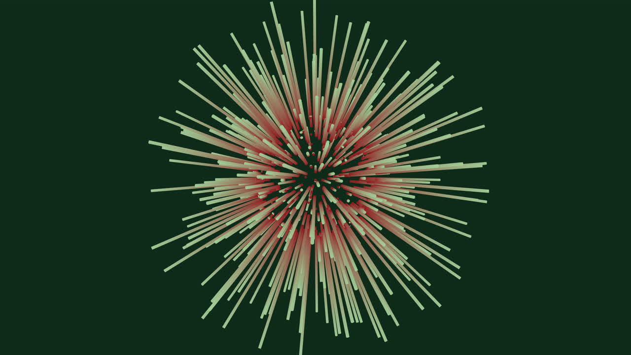 우주 폭발은 에너지의 매혹적인 스타버스트입니다.